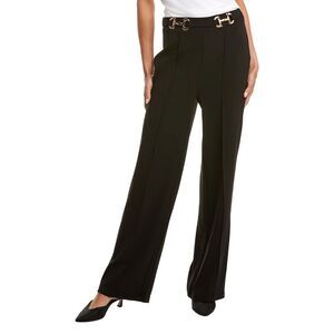 Luxe Always Womens  Horsebit Pant, Black